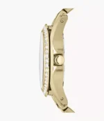 Riley Multifunction Gold-Tone Stainless Steel Watch