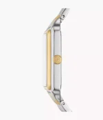 Raquel Three-Hand Date Two-Tone Stainless Steel Watch