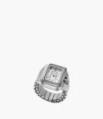 Raquel Watch Ring Two-Hand Stainless Steel