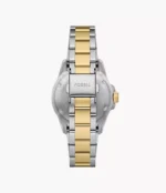 Fossil Blue Dive Three-Hand Two-Tone Stainless Steel Watch