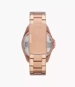 Riley Multifunction Rose Gold-Tone Stainless Steel Watch