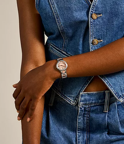 Virginia Two-Tone Stainless Steel Watch