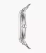 Jacqueline Three-Hand Date Stainless Steel Watch