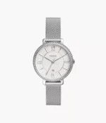 Jacqueline Three-Hand Date Stainless Steel Watch