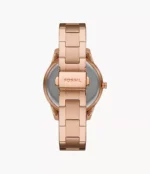 Stella Sport Multifunction Rose Gold-Tone Stainless Steel Watch