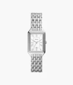 Raquel Three-Hand Date Stainless Steel Watch