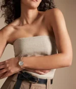 Carlie Three-Hand Rose Gold-Tone Stainless Steel Watch