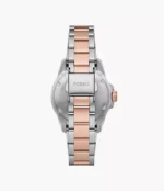 Fossil Blue Dive Three-Hand Two-Tone Stainless Steel & Bracelet Watch