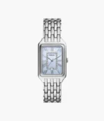 Raquel Three-Hand Date Stainless Steel Watch