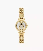 Carlie Three-Hand Stainless Steel Watch