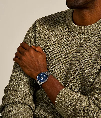 Neutra Chronograph Stainless Steel Blue Watch