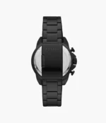 Bronson Chronograph Black Stainless Steel Watch