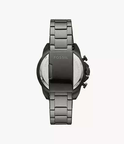 Bronson Chronograph Smoke Stainless Steel Watch