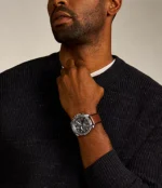 Bronson Chronograph Brown LiteHide™ Leather Watch
