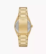 Everett Three-Hand Date Gold-Tone Stainless Steel Watch