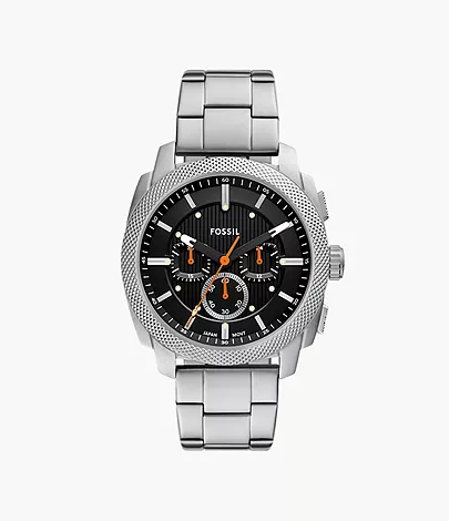 Machine Chronograph Stainless Steel Watch