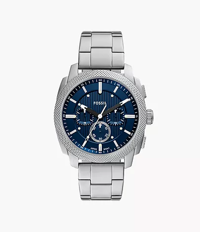 Machine Chronograph Stainless Steel Watch