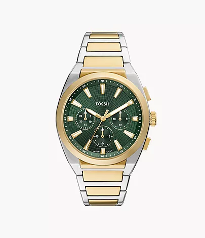 Everett Chronograph Two-Tone Stainless Steel Watch