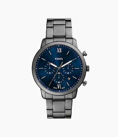 Neutra Chronograph Smoke Stainless Steel Watch
