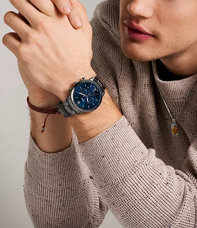Neutra Chronograph Smoke Stainless Steel Watch