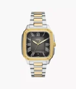 Crosby Three-Hand Date Two-Tone Stainless Steel Watch