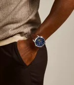 Townsman Automatic Browne Leather Watch