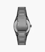 Everett Automatic Smoke Stainless Steel Watch