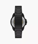 Bronson Automatic Black Stainless Steel Watch
