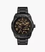 Bronson Automatic Black Stainless Steel Watch