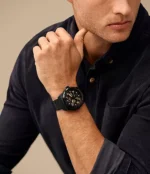 Bronson Automatic Black Stainles Steel Watch