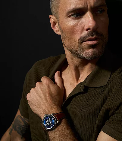 Fossil Heritage Automatic Leather Watch
